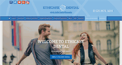 Desktop Screenshot of ethicaredental.co.uk